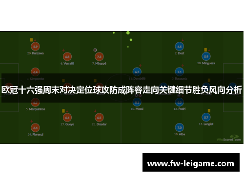 欧冠十六强周末对决定位球攻防成阵容走向关键细节胜负风向分析